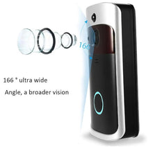 Load image into Gallery viewer, Smart Wireless WiFi Security DoorBell Remote Home Monitoring - Grey_3