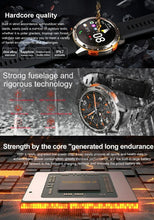 Load image into Gallery viewer, AK59 Smart Watch HD AMLOED Screen w/ health monitoring - Silver Steel Strap_2