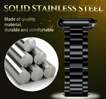 Load image into Gallery viewer, Stainless Steel Strap for Apple Watch Band 38mm - 40mm Metal Links Bracelet Smart Watch Strap - Silver_4