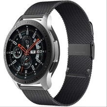 Load image into Gallery viewer, Watch Band Bracelet For Samsung Galaxy Watch 3 for Galaxy Active 2 Strap 42mm Metal Stainless Steel Magnetic 20mm Wrist Strap - Black_0