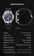 Load image into Gallery viewer, Sports Men's rugged watch Liga,  Bluetooth - BLACK_5
