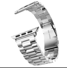 Load image into Gallery viewer, Stainless Steel Strap for Apple Watch Band 38mm - 40mm Metal Links Bracelet Smart Watch Strap - Silver_0
