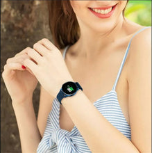 Load image into Gallery viewer, Watch Band Bracelet For Samsung Galaxy Watch 3 for Galaxy Active 2 Strap 42mm Metal Stainless Steel Magnetic 20mm Wrist Strap - Blue_1
